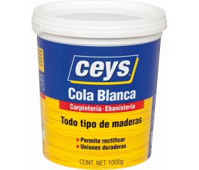 CEYS COLA BLANCA MADERA BOTE 1KG
